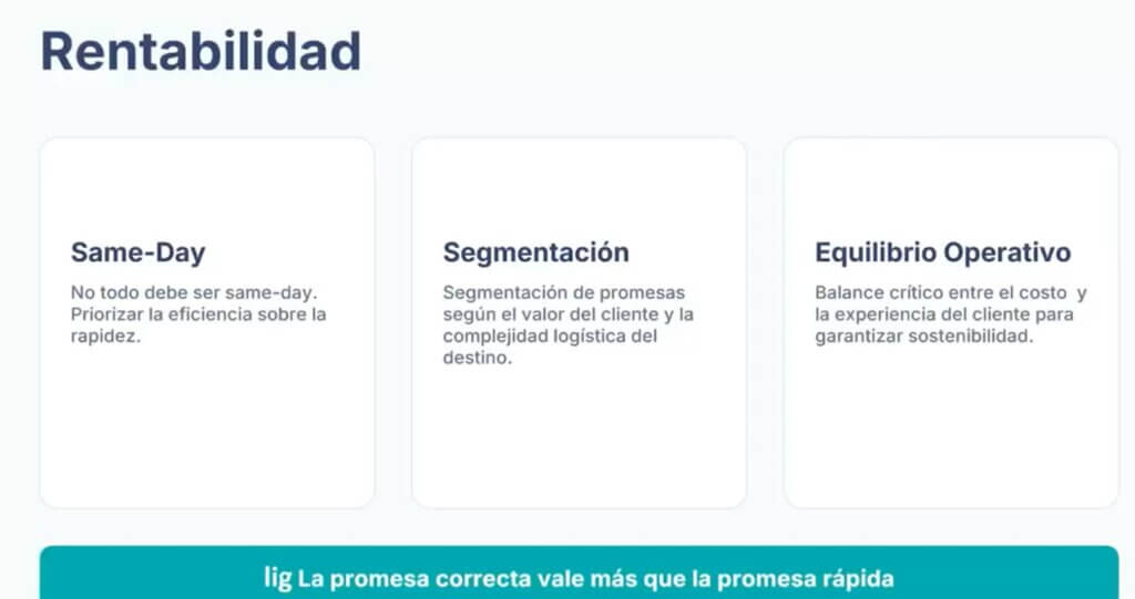 rentabilidad logística eCommerce LATAM